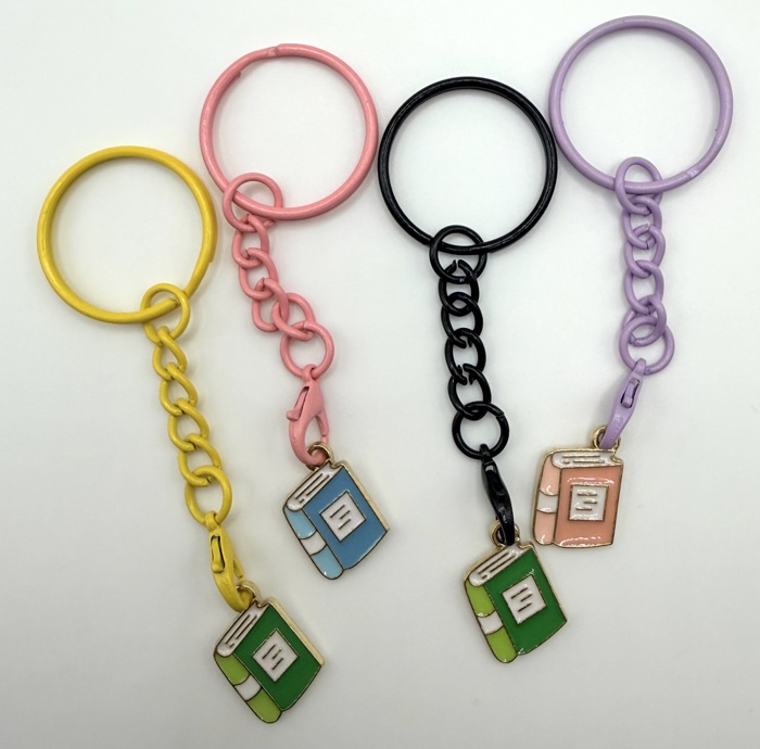 Book Charm Keychain & Bag Charm