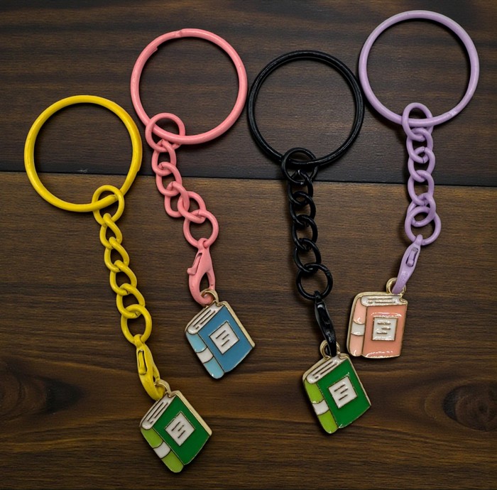 Book Charm Keychain & Bag Charm