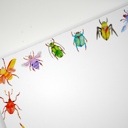  Artsy, Colorful Bugs & Insects 5x7" Notepad