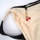  Sparkly Cherry Bag Charm & Keychain