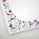 Bright, Colorful, & Fun Dinosaur 5x7" Notepad