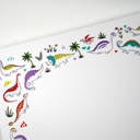  Bright, Colorful, & Fun Dinosaur 5x7" Notepad