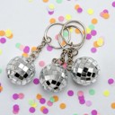  Groovy Disco Ball Keychain and Bag Charm