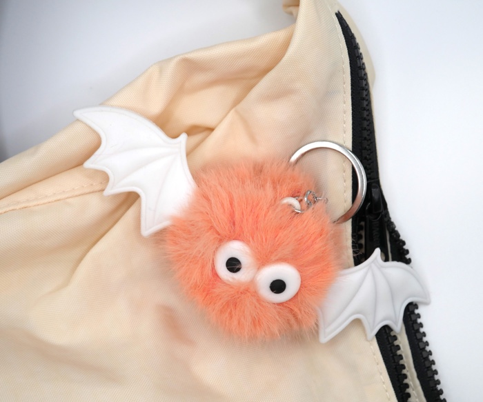 Puffy Bat Buddies Keychains & Bag Charms
