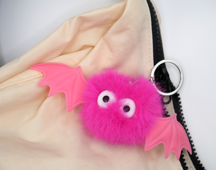 Puffy Bat Buddies Keychains & Bag Charms