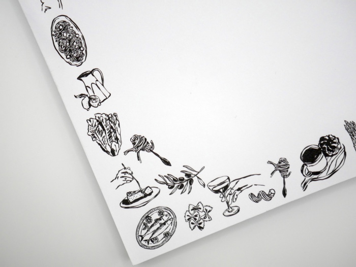 Girl Dinner Foodie 5x7" Notepad