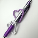  Heart Carabiner Keychain and Bag Charm