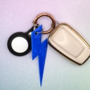  Neon Lightning Bolt Keychain & Bag Charm