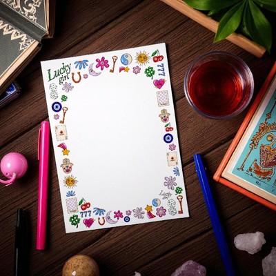 Lucky Girl Good Luck Charms 5x7" Notepad