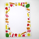  Fun Summery Picnic 5x7" Notepad