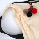  Fuzzy Puff Keychain & Bag Charm