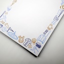  Kansas City KC Royals Baseball 5x7" Notepad: Great for Gifts!