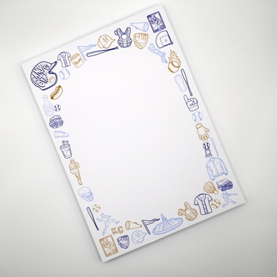 Kansas City KC Royals Baseball 5x7" Notepad: Great for Gifts!