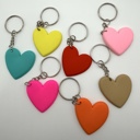  Valentine's Day Colorful Heart Keychain and Bag Charm 
