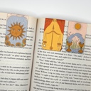  Tarot-Inspired Magnetic Bookmarks (Set of 3)