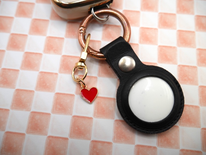 Tiny Heart Bag Charm & Keychain