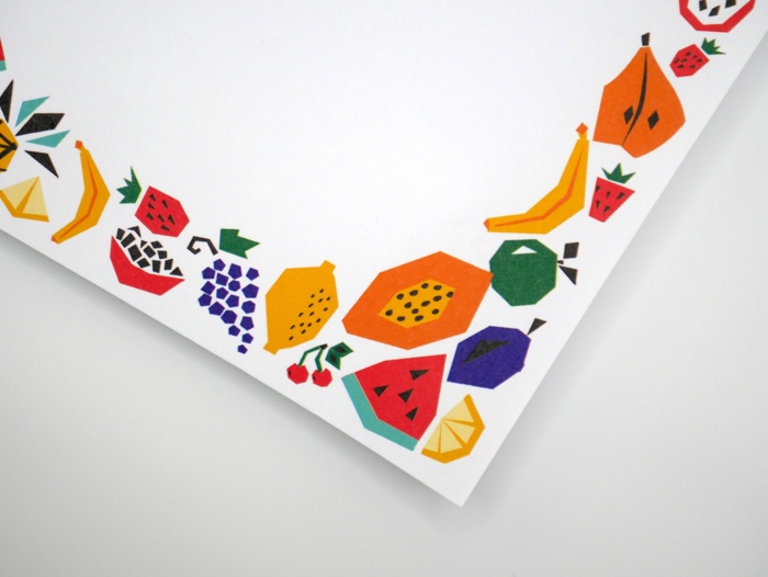 Tropical Fruit 5x7" Notepad