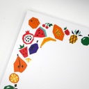 Tropical Fruit 5x7" Notepad