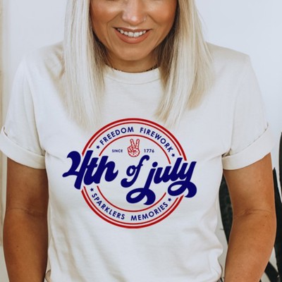 4th Of July Graphic Tee, Bella Canvas Tee, America Shirt