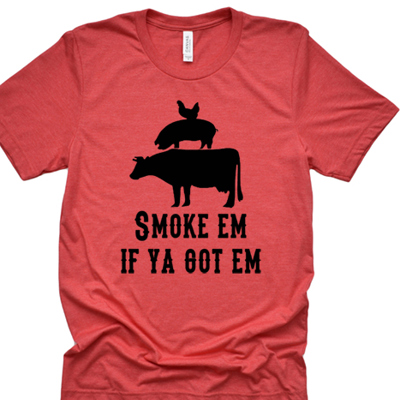 Smoke Em Graphic Tee, Men's Shirt