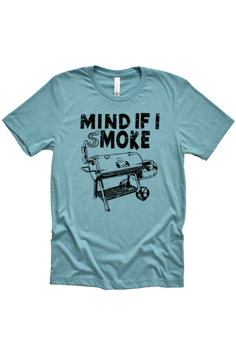 Mind If I Smoke Graphic Tee, Men's Shirt