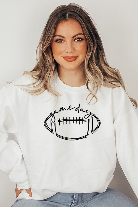 Game Day Football Sweatshirt, Sports Sweatshirt