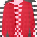Small Red Dibs On The Coach Sweatshirt