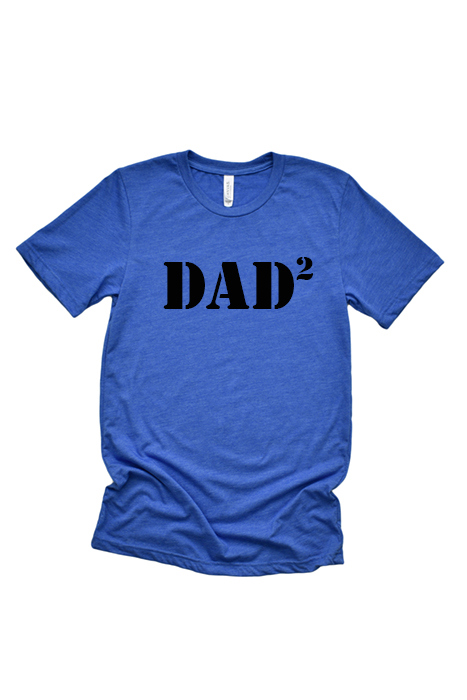 Dad 2 Graphic Tee, Men's Shirt, Father's Day Tee