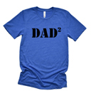  Dad 2 Graphic Tee, Men's Shirt, Father's Day Tee