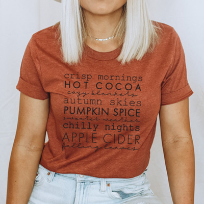 All Things Fall Graphic Tee