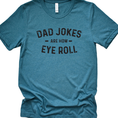 Dad Jokes Graphic Tee, Men's Shirt