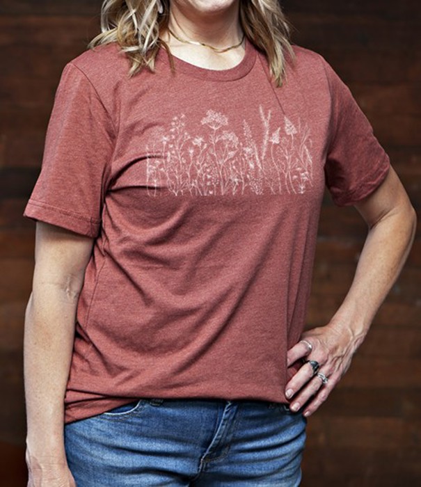 Wildflowers Graphic Tee, Bella Canvas Tee