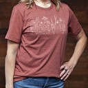  Wildflowers Graphic Tee, Bella Canvas Tee