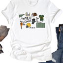 Small Green/Yellow Team Football Season Graphic Tee, Sports Tee, Bella Canvas