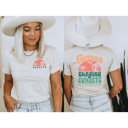  Forever Chasing Sunsets Graphic Tee, Bella Canvas Tee, Summer Shirt
