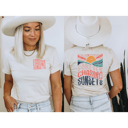  Forever Chasing Sunsets Graphic Tees, Bella Canvas Tee, Beach Shirt