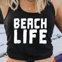  Beach Live Tank, Summer Tank, Racerback Tank