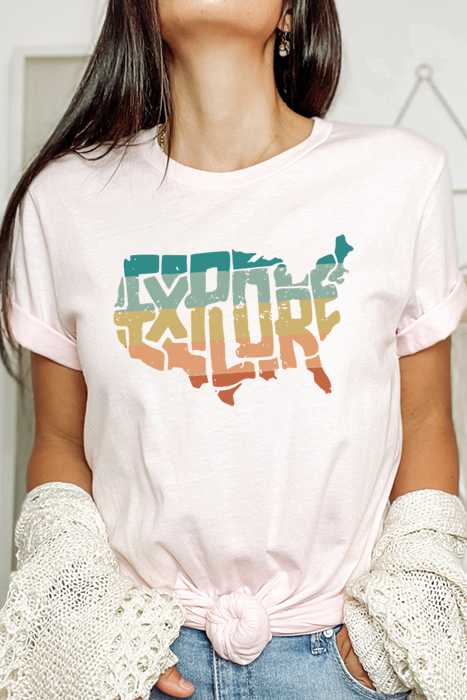 Explore Graphic Tee, Traveler Shirt, Bella Canvas Tee