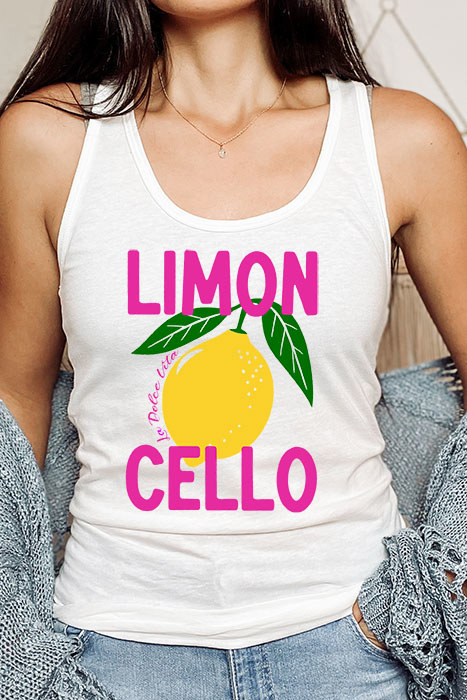 Limon Cello Racerback Tank