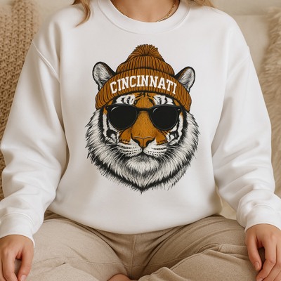 Cincinnati Team Sweatshirt, Mascot Sweatshirt