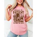  Please Be Patient With Me I'm From The 1900's Graphic Tee, Comfort Color Shirt