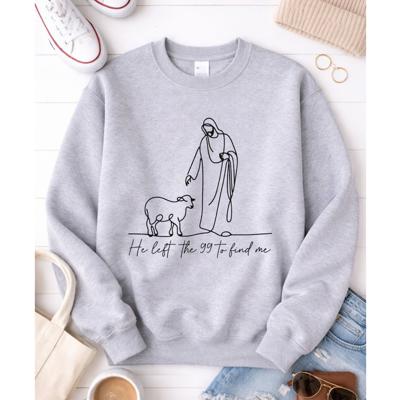 He Left The 99 Graphic Sweatshirt