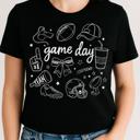  Game Day Football Graphic Tee, Bella Canvas Shirt