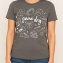  Game Day Football Graphic Tee, Bella Canvas Shirt