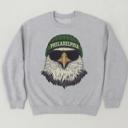  Philadelphia Team Sweatshirt, Mascot Sweatshirt