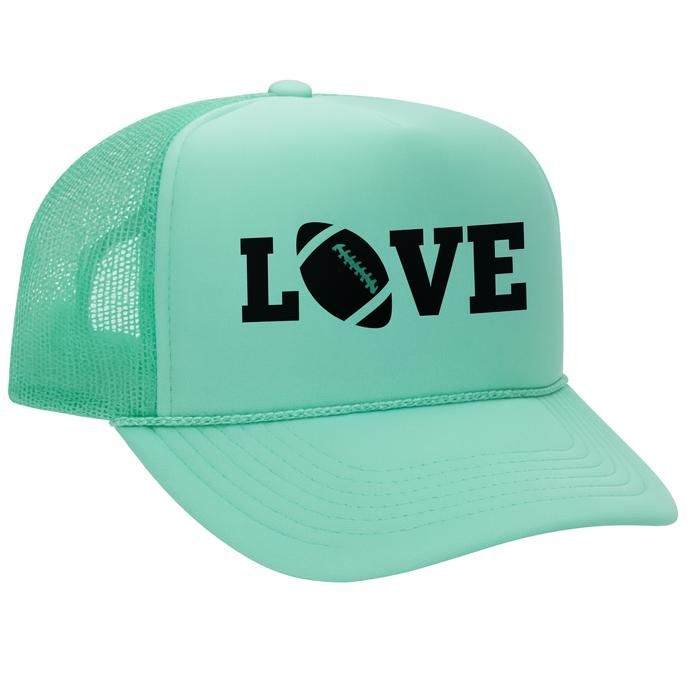 Love Football Foam Trucker Hat, Otto Brand Trucker