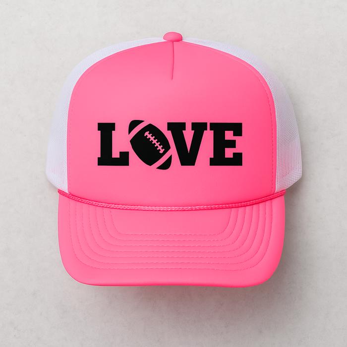 Love Football Foam Trucker Hat, Otto Brand Trucker