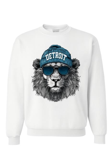 Detroit Team Sweatshirt, Mascot Sweatshirt