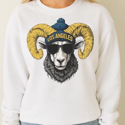 Los Angeles Team Sweatshirt, Mascot Sweatshirt