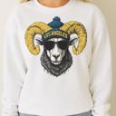  Los Angeles Team Sweatshirt, Mascot Sweatshirt